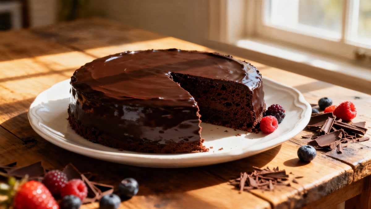 gateau au chocolat